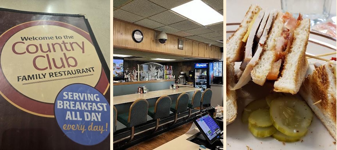 Country Club Family Restaurant Menu